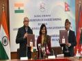 India, Nepal sign MoU on construction of motorable bridge over Mahakali river - Hindi News | India, Nepal sign MoU on construction of motorable bridge over Mahakali river | Latest international News at Lokmattimes.com