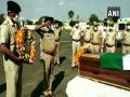 Mortal remains of paratrooper Chhtrapal Singh brought to Jhunjhunu - Hindi News | Mortal remains of paratrooper Chhtrapal Singh brought to Jhunjhunu | Latest national News at Lokmattimes.com