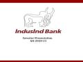 IndusInd Bank Q4 profit up 3 times at Rs 926 crore as provisions dip - Hindi News | IndusInd Bank Q4 profit up 3 times at Rs 926 crore as provisions dip | Latest business News at Lokmattimes.com