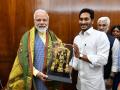 Andhra CM Jagan Reddy meets PM Modi in Delhi - Hindi News | Andhra CM Jagan Reddy meets PM Modi in Delhi | Latest national News at Lokmattimes.com