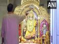 Navratri day 6: Morning arti at Delhi's Jhandewalan temple, devotees queue up to offer prayers - Hindi News | Navratri day 6: Morning arti at Delhi's Jhandewalan temple, devotees queue up to offer prayers | Latest national News at Lokmattimes.com