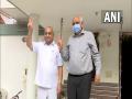 Ahmedabad: Bhupendra Patel meets Deputy CM Nitin Patel ahead of oath-taking ceremony - Hindi News | Ahmedabad: Bhupendra Patel meets Deputy CM Nitin Patel ahead of oath-taking ceremony | Latest national News at Lokmattimes.com
