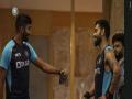 UK tour: Team India sweating it out in gym to be in best physical shape - Hindi News | UK tour: Team India sweating it out in gym to be in best physical shape | Latest cricket News at Lokmattimes.com