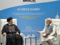 PM Modi meets Iranian Prez, several African leaders on sidelines of BRICS summit - Hindi News | PM Modi meets Iranian Prez, several African leaders on sidelines of BRICS summit | Latest politics News at Lokmattimes.com
