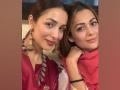 Malaika Arora showers love on sister Amrita with heartfelt Raksha Bandhan note - Hindi News | Malaika Arora showers love on sister Amrita with heartfelt Raksha Bandhan note | Latest entertainment News at Lokmattimes.com