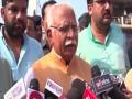 Haryana: Khattar slams Congress, says 'party no more relevant now!' - Hindi News | Haryana: Khattar slams Congress, says 'party no more relevant now!' | Latest politics News at Lokmattimes.com
