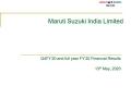 Maruti Suzuki Q4 net profit skids by 28 pc at Rs 1,292 crore - Hindi News | Maruti Suzuki Q4 net profit skids by 28 pc at Rs 1,292 crore | Latest business News at Lokmattimes.com