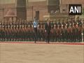 Mongolian President receives ceremonial reception at Rashtrapati Bhavan - Hindi News | Mongolian President receives ceremonial reception at Rashtrapati Bhavan | Latest international News at Lokmattimes.com