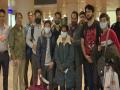 184 Indian students evacuated from Ukraine land in Mumbai - Hindi News | 184 Indian students evacuated from Ukraine land in Mumbai | Latest national News at Lokmattimes.com