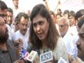 Pankaja Munde denies rumours, says not leaving BJP - Hindi News | Pankaja Munde denies rumours, says not leaving BJP | Latest national News at Lokmattimes.com