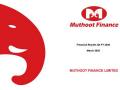 Muthoot Finance FY20 net profit up 53 pc at Rs 3,018 cr - Hindi News | Muthoot Finance FY20 net profit up 53 pc at Rs 3,018 cr | Latest business News at Lokmattimes.com