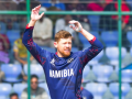 T20 WC: Namibia's Erasmus admits 156 ‘not quite enough’ after loss to Netherlands - Hindi News | T20 WC: Namibia's Erasmus admits 156 ‘not quite enough’ after loss to Netherlands | Latest other-sports News at Lokmattimes.com