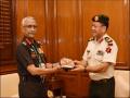 Nepali Army DG Military Training and Doctrine Shrestha calls on Army chief Naravane - Hindi News | Nepali Army DG Military Training and Doctrine Shrestha calls on Army chief Naravane | Latest international News at Lokmattimes.com