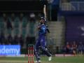 IPL 13: Hardik Pandya's 20-ball half-century guides MI to 195/5 against RR - Hindi News | IPL 13: Hardik Pandya's 20-ball half-century guides MI to 195/5 against RR | Latest cricket News at Lokmattimes.com