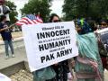MQM stages protest in Washington DC against Pakistan atrocities on Mohajirs - Hindi News | MQM stages protest in Washington DC against Pakistan atrocities on Mohajirs | Latest international News at Lokmattimes.com