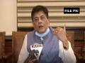 Sonia, Rahul myopic on private investment in Railways, Congress directionless: Piyush Goyal - Hindi News | Sonia, Rahul myopic on private investment in Railways, Congress directionless: Piyush Goyal | Latest national News at Lokmattimes.com