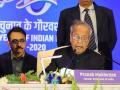 Youth's belief in Constitution is heartening to see, says Pranab Mukherjee - Hindi News | Youth's belief in Constitution is heartening to see, says Pranab Mukherjee | Latest national News at Lokmattimes.com