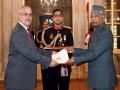 Envoys of four nations present credentials to President Ram Nath Kovind - Hindi News | Envoys of four nations present credentials to President Ram Nath Kovind | Latest national News at Lokmattimes.com
