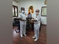 Commanding-In-Chief (South) AK Chawla visits Naval and Maritime Academy, Sri Lanka - Hindi News | Commanding-In-Chief (South) AK Chawla visits Naval and Maritime Academy, Sri Lanka | Latest international News at Lokmattimes.com