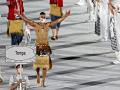 Tokyo Olympics: Tongan athlete Pita Taufatofua hogs limelight at Opening Ceremony - Hindi News | Tokyo Olympics: Tongan athlete Pita Taufatofua hogs limelight at Opening Ceremony | Latest other-sports News at Lokmattimes.com