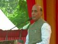 India wants peace but can be tough, aggressive when required: Rajnath Singh - Hindi News | India wants peace but can be tough, aggressive when required: Rajnath Singh | Latest national News at Lokmattimes.com