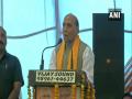 Rajnath attacks Cong over shashtra puja controversy, says such statements strengthen Pak - Hindi News | Rajnath attacks Cong over shashtra puja controversy, says such statements strengthen Pak | Latest politics News at Lokmattimes.com