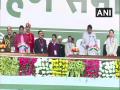Hemant Soren takes oath as CM along with 3 other Cabinet ministers - Hindi News | Hemant Soren takes oath as CM along with 3 other Cabinet ministers | Latest politics News at Lokmattimes.com