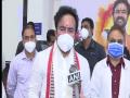 MoS Kishan Reddy reviews AIIMS in Bibinagar; launches hospital's official website - Hindi News | MoS Kishan Reddy reviews AIIMS in Bibinagar; launches hospital's official website | Latest national News at Lokmattimes.com