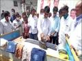 MLA B Madhusudan Reddy washes, irons clothes at washermen union's facilitation programme - Hindi News | MLA B Madhusudan Reddy washes, irons clothes at washermen union's facilitation programme | Latest national News at Lokmattimes.com