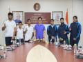 Kiren Rijiju meets Indian judokas ahead of Budapest Grand Slam - Hindi News | Kiren Rijiju meets Indian judokas ahead of Budapest Grand Slam | Latest other-sports News at Lokmattimes.com