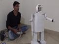 Chhattisgarh : Engineering student makes robot to help doctors treating COVID-19 patients - Hindi News | Chhattisgarh : Engineering student makes robot to help doctors treating COVID-19 patients | Latest national News at Lokmattimes.com