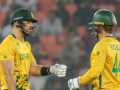 T20 WC: Markram sets it up, Miller seals it as South Africa post 213/4 - Hindi News | T20 WC: Markram sets it up, Miller seals it as South Africa post 213/4 | Latest other-sports News at Lokmattimes.com
