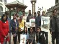J-K: Live painting event aimed at capturing picturesque locations of Kashmir valley organized in Srinagar - Hindi News | J-K: Live painting event aimed at capturing picturesque locations of Kashmir valley organized in Srinagar | Latest national News at Lokmattimes.com