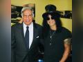 Ratan Tata recalls his meeting with Guns N' Roses star Slash - Hindi News | Ratan Tata recalls his meeting with Guns N' Roses star Slash | Latest maharashtra News at Lokmattimes.com