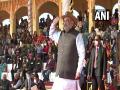 Jaisalmer: Amit Shah participates in BSF's 57th Raising Day celebrations - Hindi News | Jaisalmer: Amit Shah participates in BSF's 57th Raising Day celebrations | Latest national News at Lokmattimes.com