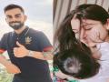 Virat Kohli shares endearing picture of Anushka Sharma with their daughter Vamika - Hindi News | Virat Kohli shares endearing picture of Anushka Sharma with their daughter Vamika | Latest entertainment News at Lokmattimes.com