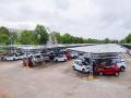 Tata Motors, Tata Power inaugurate India's largest solar carport in Pune - Hindi News | Tata Motors, Tata Power inaugurate India's largest solar carport in Pune | Latest business News at Lokmattimes.com