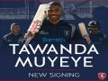 Kent sign Tawanda Muyeye on a three-year deal - Hindi News | Kent sign Tawanda Muyeye on a three-year deal | Latest cricket News at Lokmattimes.com