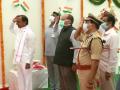 CM KCR hoists national flag on occasion of Telangana State Formation Day - Hindi News | CM KCR hoists national flag on occasion of Telangana State Formation Day | Latest national News at Lokmattimes.com