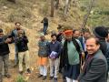 Uttarakhand CM makes terrestrial inspection of Chourda Lake - Hindi News | Uttarakhand CM makes terrestrial inspection of Chourda Lake | Latest national News at Lokmattimes.com