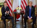 Trump, Macron spar over need to return fighters from ISIS - Hindi News | Trump, Macron spar over need to return fighters from ISIS | Latest international News at Lokmattimes.com