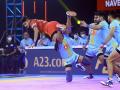 PKL: Naveen Kumar shines as Dabang Delhi overcomes UP Yoddha challenge - Hindi News | PKL: Naveen Kumar shines as Dabang Delhi overcomes UP Yoddha challenge | Latest other-sports News at Lokmattimes.com