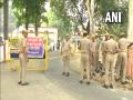 Lakhimpur Kheri violence: UP police tightens security outside MoS Teni's house - Hindi News | Lakhimpur Kheri violence: UP police tightens security outside MoS Teni's house | Latest national News at Lokmattimes.com