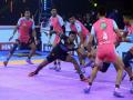 PKL: Ajith, Abhishek shine as U Mumba beat Jaipur Pink Panthers 37-28 - Hindi News | PKL: Ajith, Abhishek shine as U Mumba beat Jaipur Pink Panthers 37-28 | Latest other-sports News at Lokmattimes.com