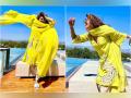 'Desi girl' Priyanka Chopra looks blissful in yellow kurta set, leaves netizens in awe - Hindi News | 'Desi girl' Priyanka Chopra looks blissful in yellow kurta set, leaves netizens in awe | Latest entertainment News at Lokmattimes.com