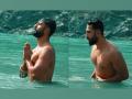 Vicky Kaushal takes a dip in Ganga - Hindi News | Vicky Kaushal takes a dip in Ganga | Latest entertainment News at Lokmattimes.com