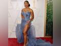 Megan Thee Stallion marks her Oscar debut wearing Indian designer Gaurav Gupta's gown - Hindi News | Megan Thee Stallion marks her Oscar debut wearing Indian designer Gaurav Gupta's gown | Latest lifestyle News at Lokmattimes.com