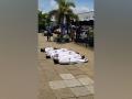 Sri Lankans dressed as the dead demand justice for victims of Easter bombing three years ago - Hindi News | Sri Lankans dressed as the dead demand justice for victims of Easter bombing three years ago | Latest international News at Lokmattimes.com