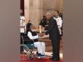 Social worker Mohammad Shareef receives Padma Shri award - Hindi News | Social worker Mohammad Shareef receives Padma Shri award | Latest national News at Lokmattimes.com