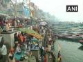 Varanasi decked up ahead of Kashi Vishwanath corridor's inauguration by PM Modi on Dec 13 - Hindi News | Varanasi decked up ahead of Kashi Vishwanath corridor's inauguration by PM Modi on Dec 13 | Latest national News at Lokmattimes.com